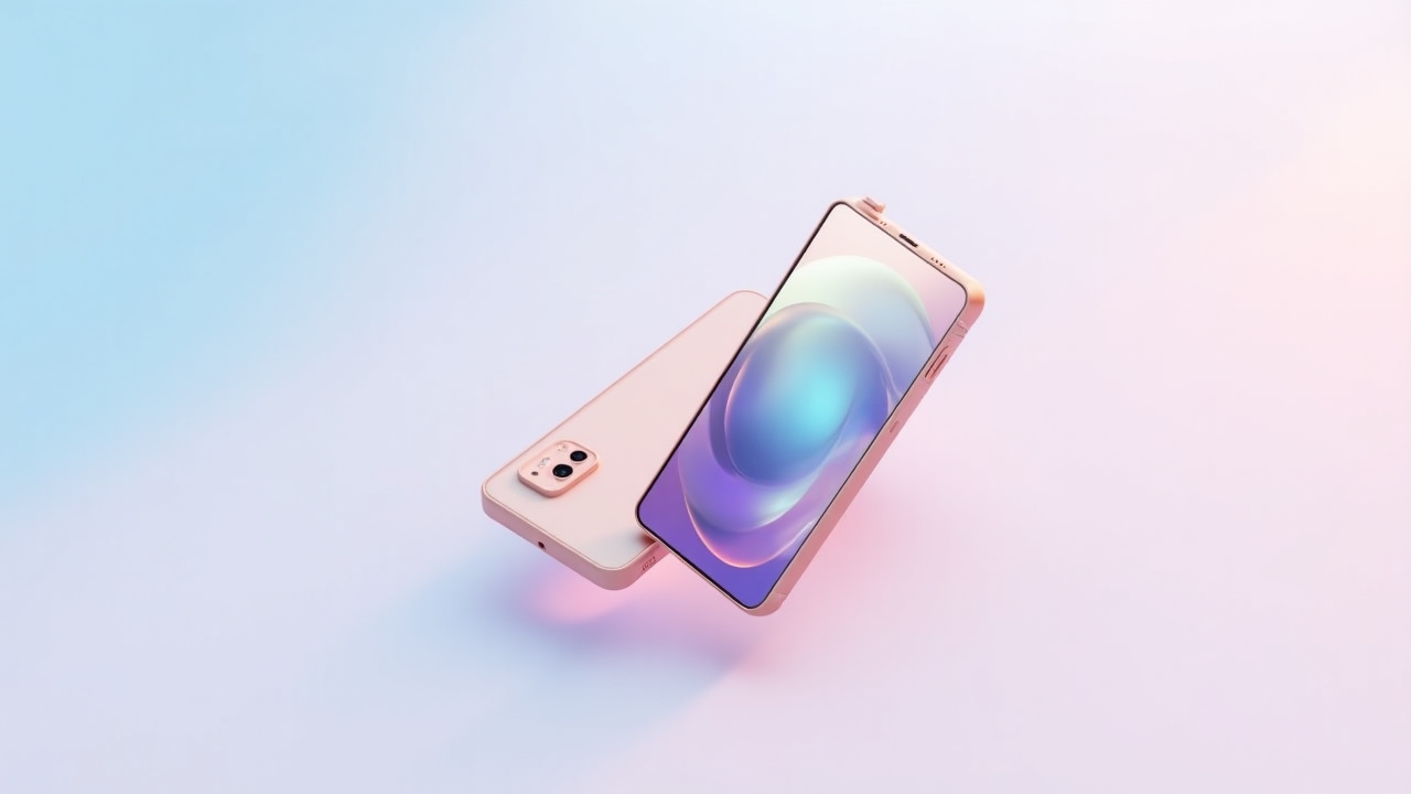 Premium smartphone with durable premium finish design